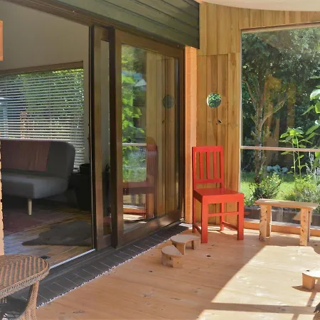 Colorful Comfort In This Bungalow Near A Lake, Beach, Dunes And Sea